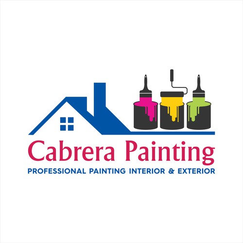 Bold Logo for Painting Company