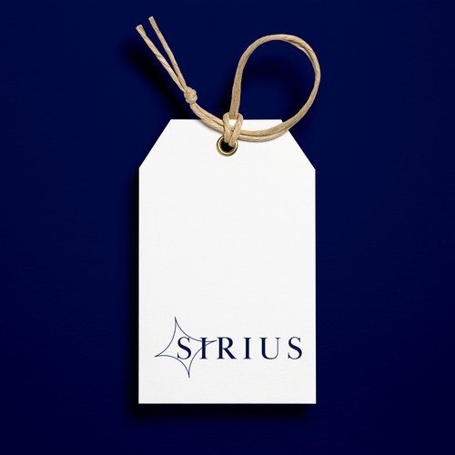 Modern sleek logo for fashion business 'Sirius'