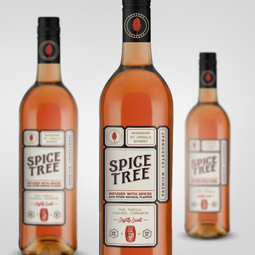 Label design for a spiced wine