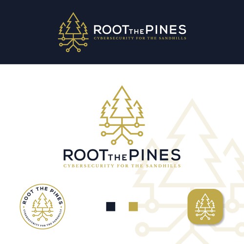 Root The Pines Logo