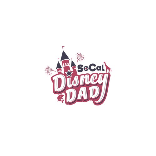 Travel Logo for a YouTube Theme Park Vlogger