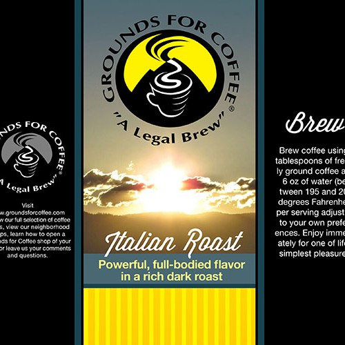 Do you love coffee? Design our retail coffee bag.