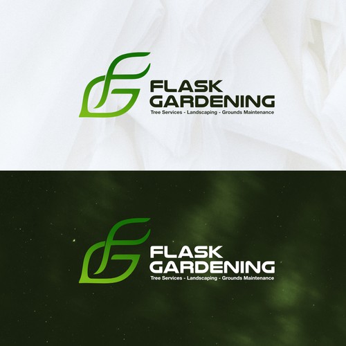 Design a modern logo for a growing tree service company