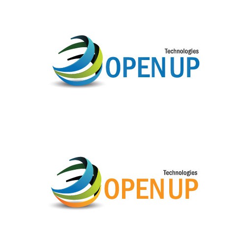 Corporate identity for innovative company - OpenUp Technologies