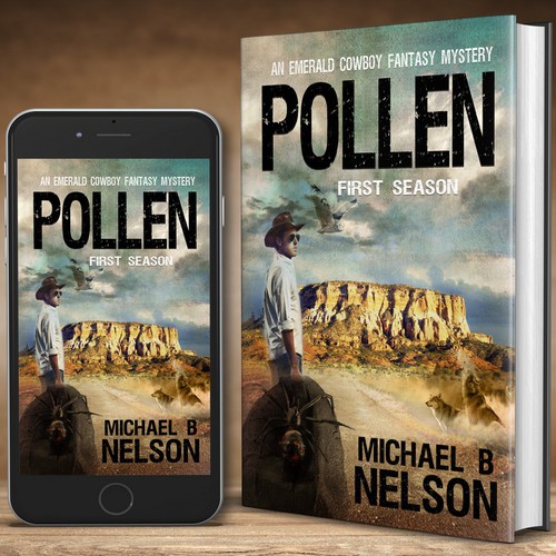Cover Design for Contemporary Fantasy Crime Novel