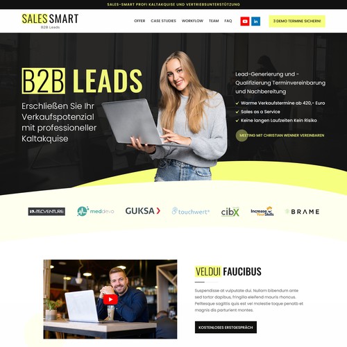Sales Smart Wordpress Landing Page
