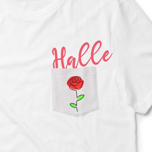 Tshirt design for Halle