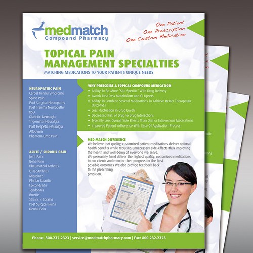 Create the next postcard or flyer for MeMatch