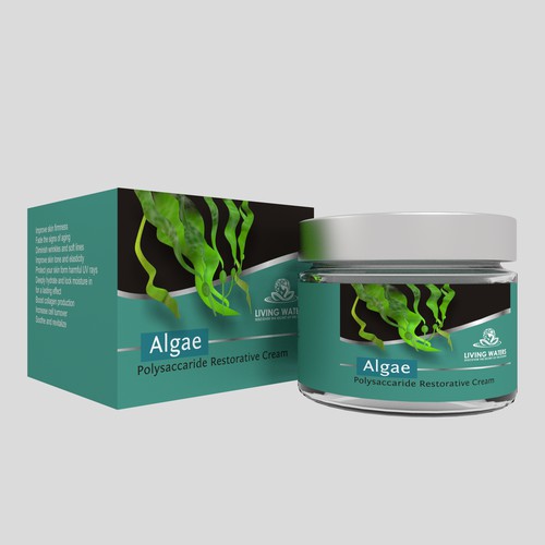 Algae box and label