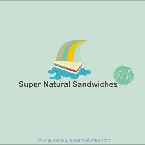 Super Natural Sandwiches needs a new logo