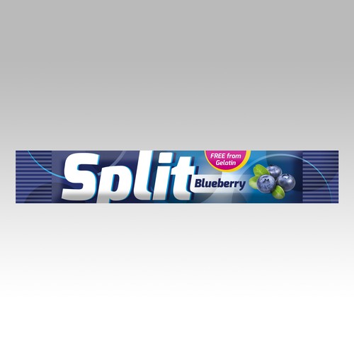 Create a new design for packaging/display for fruit chews - SPLIT