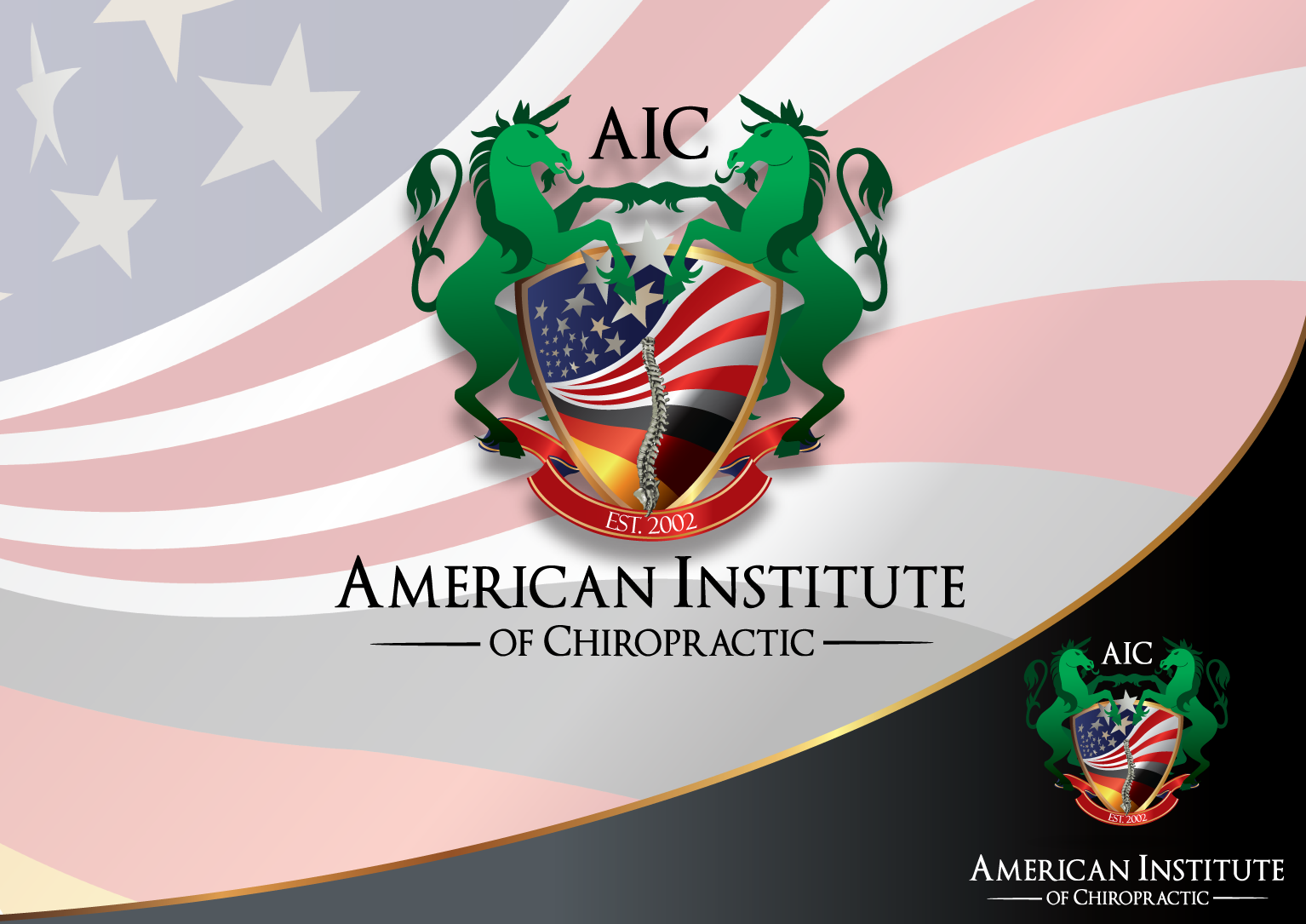 Help American Institute of Chiropraktik with a new logo