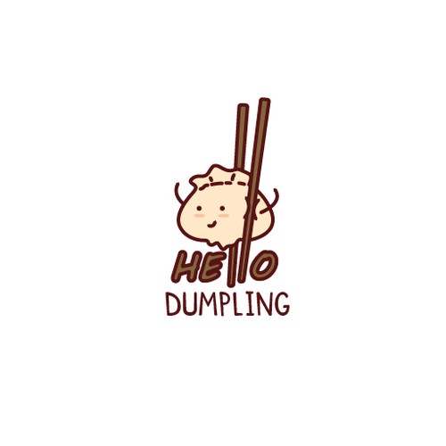 Playful Logo for hello dumpling