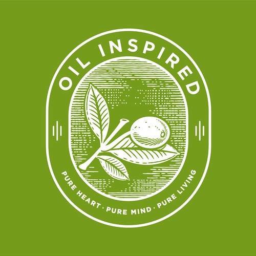 Oil Inspired Brand Logo Concept