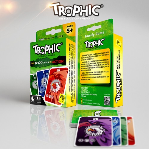 Trophic - Card Packaging design