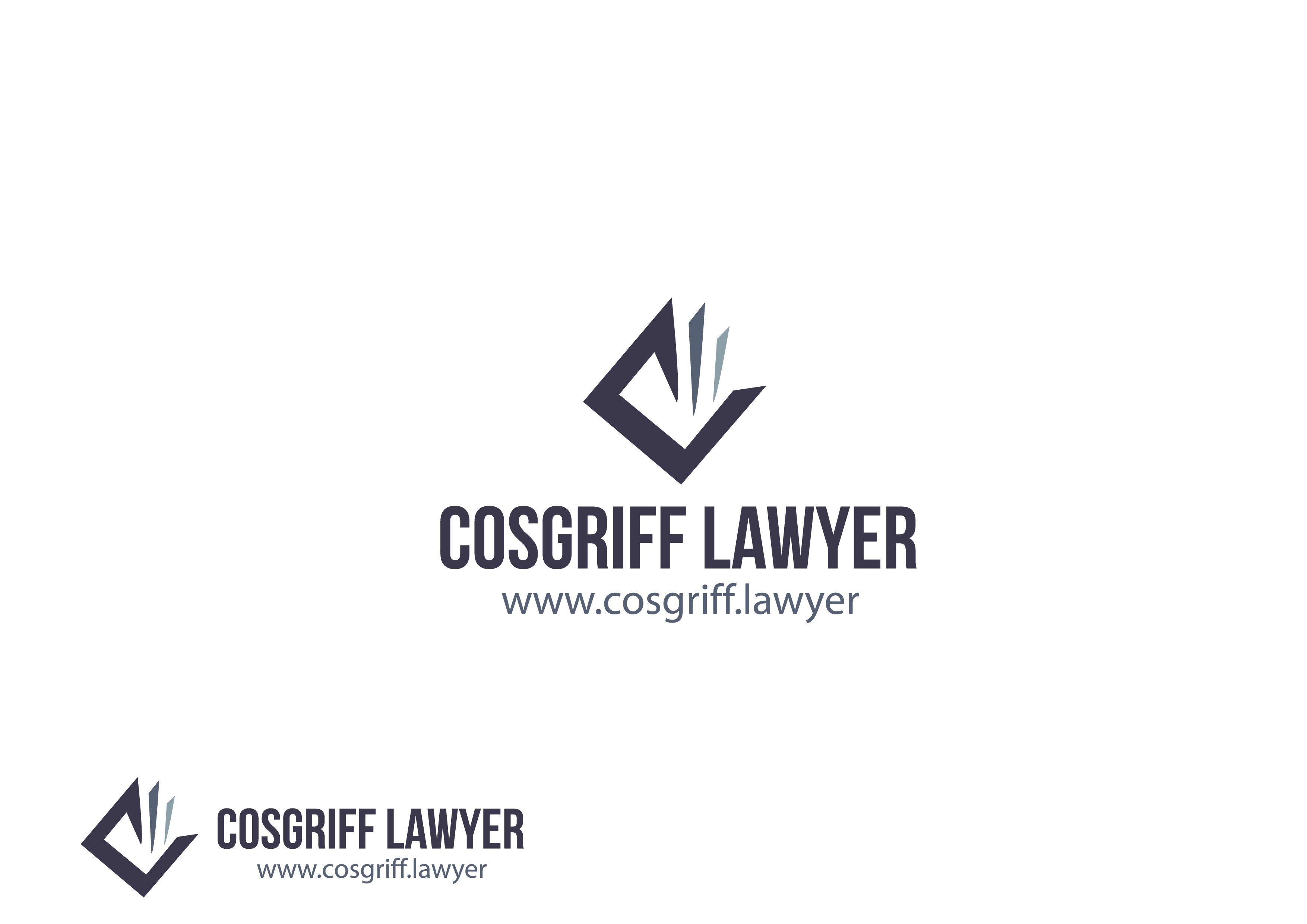 "Cosgriff Lawyer" need a sleek new logo corperate & I.D.