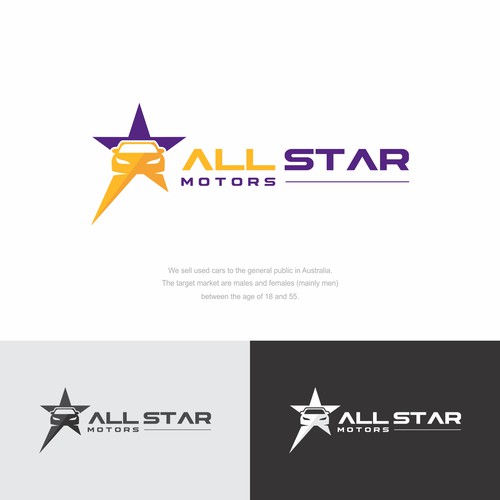 All Star Motors logo, car dealer