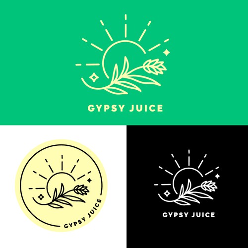 Simple logo concept for Hawaiian Juice Truck