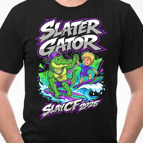 Slater Gator T-Shirt Design