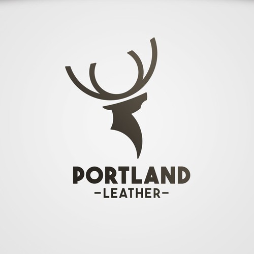 Portland Leather logo concept
