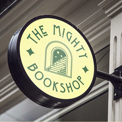 Logo/Emblem for The Mighty Bookshop