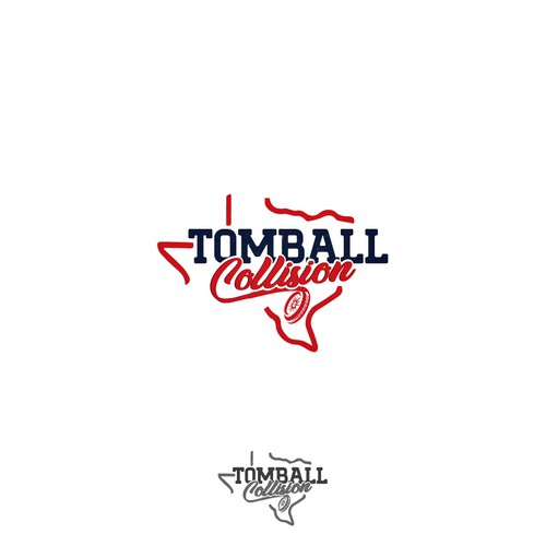 Texas style automotive logo