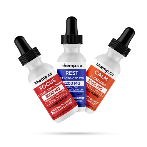CBD Tinctures design