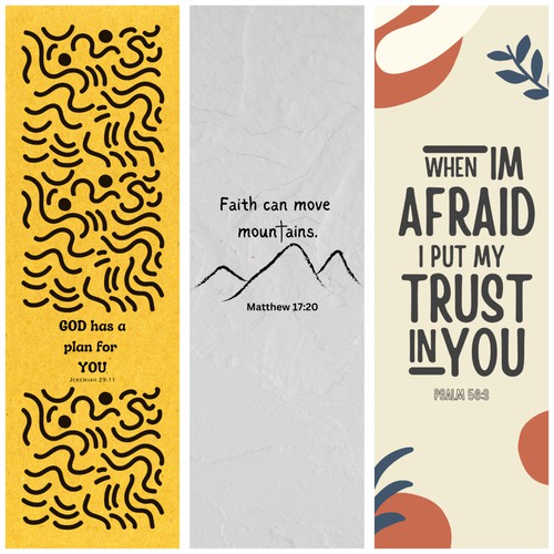 Bookmark design for etsy