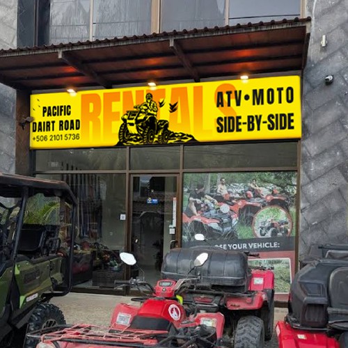 Design a sign for ATV Rental and tour office