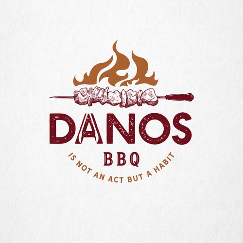 Identity concept for for BBQ- Meat & Grillovers