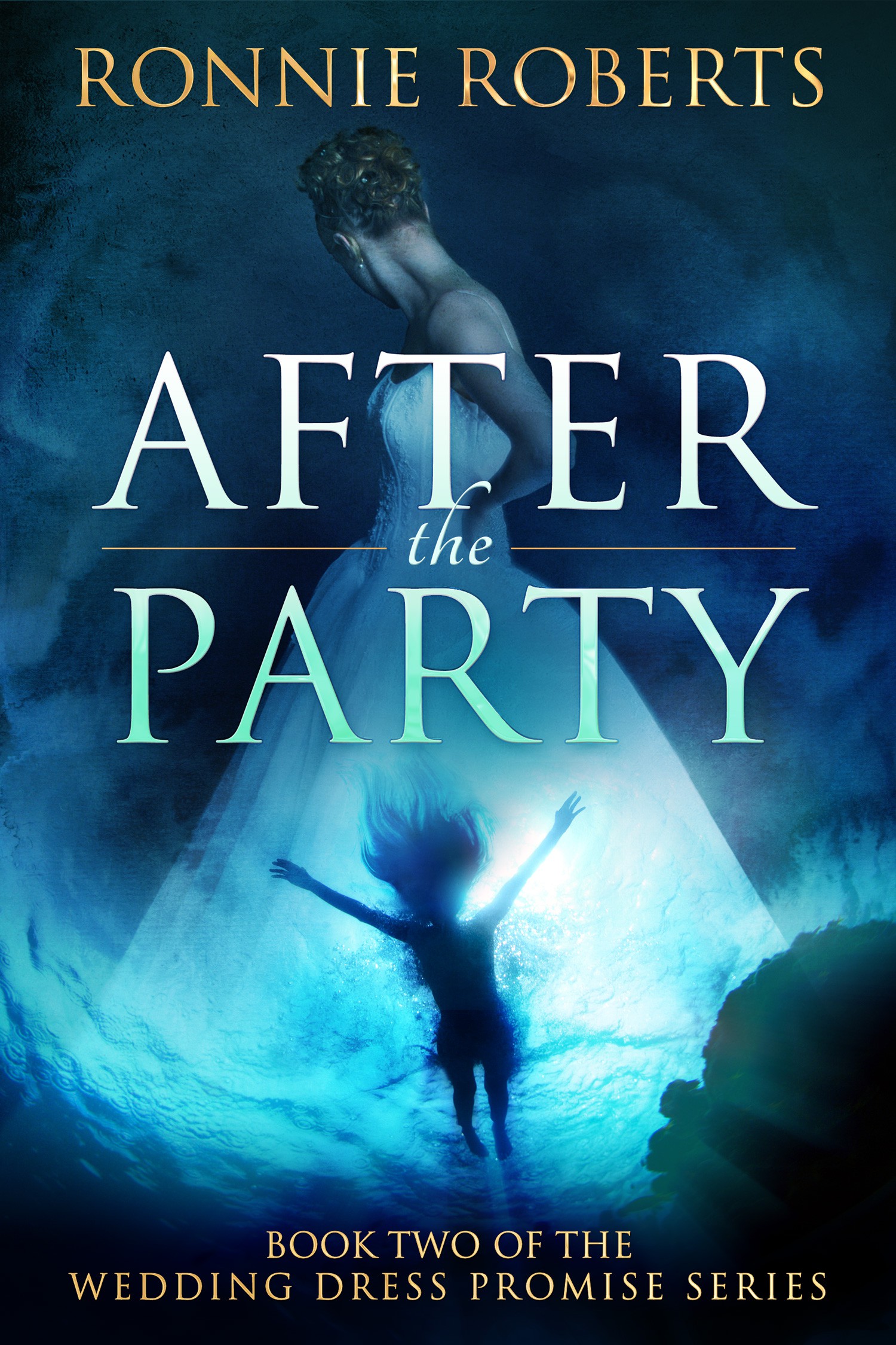 1st cover for 4 Book Series: Womens' Fiction:  dead body in water