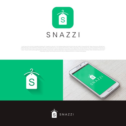 iOS icon for a shopping app SNAZZI!