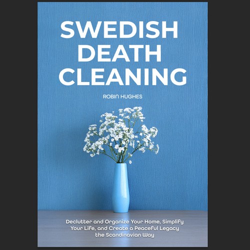 Tidy blue book cover 