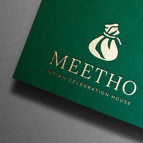 Luxury logo concept for premium gifting brand