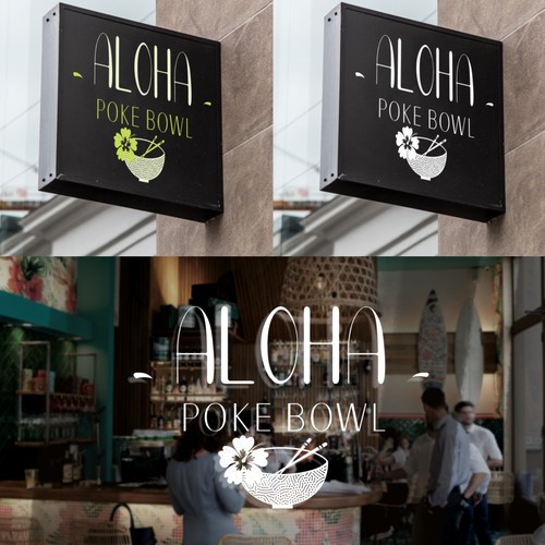 Fast Food Restaurant (Poke Bowl) in Hawaii Style for younger people who want to eat fast, trendy and healthy.