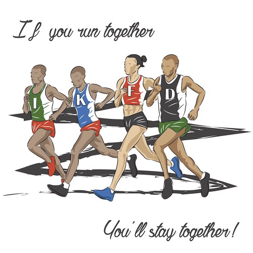 If you run together, you'll stay together 