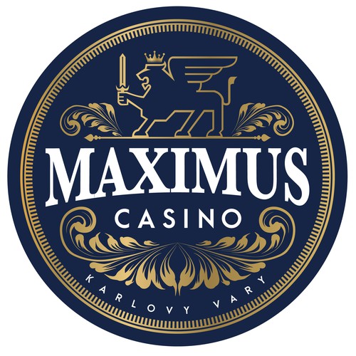 Logo design for Maximus Casino in Czech Republic