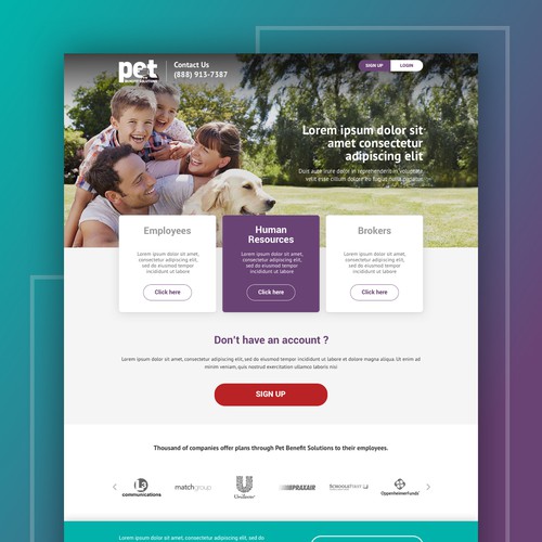 web design for pet shop