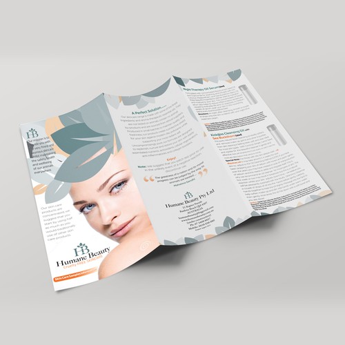 Beauty Brochure  Design