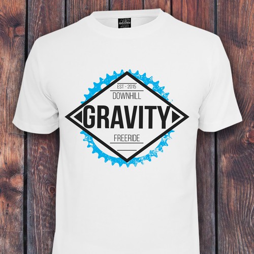 Shirt concept for "gravity"