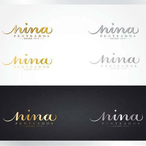 Logo for a fancy Hair Studio in Sao Paulo