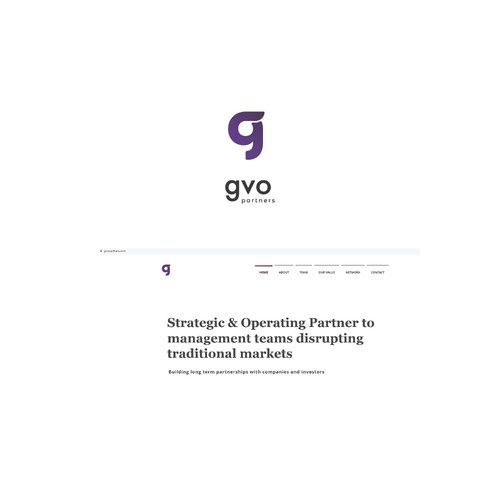 GVO Partners Logo Concept