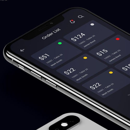 App Design -Dark Theme