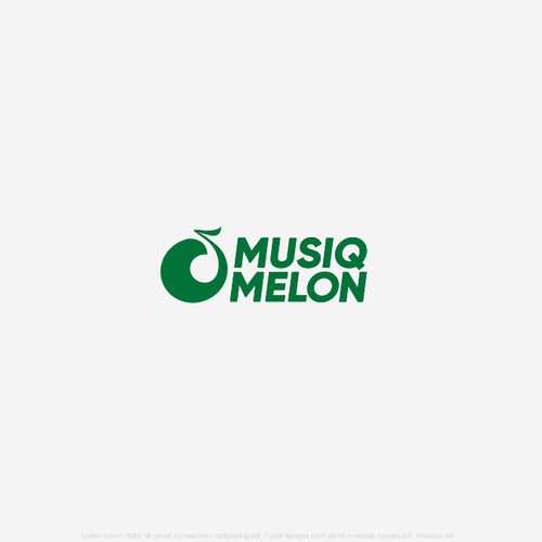 Logo concept for Musiq Melon
