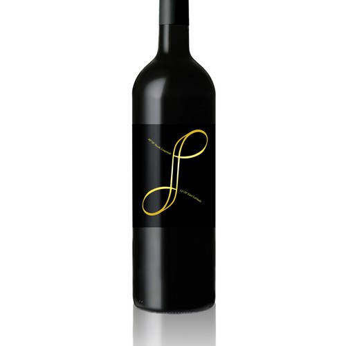 Design High End Wine Label