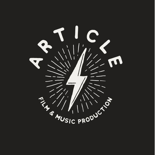 Article Film & Music Production Logo Design
