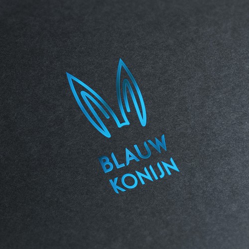 Logo design - Blue Rabbit