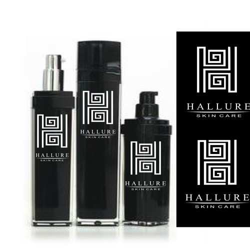 Design a chic logo for Hallure skincare
