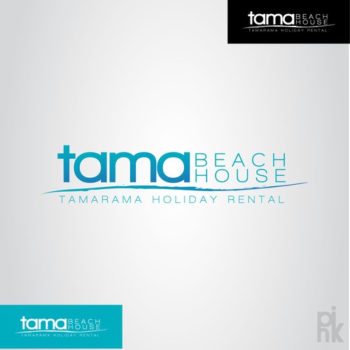 Logo design for Tama Beach House