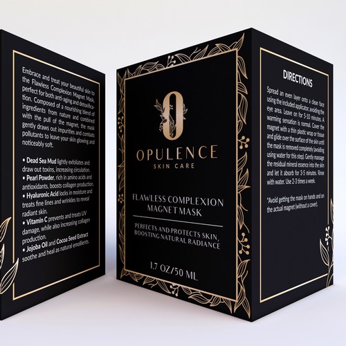 Opulence Skin Care Packaging Design